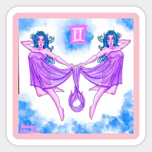 Gemini Zodiac Sticker